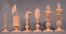 Burmese Elaborate Ivory Set - White Pieces