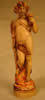 French Polychrome and Gilt-Heightened Carved Ivory Figural Chess Set - Bacchus King
