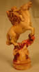French Polychrome and Gilt-Heightened Carved Ivory Figural Chess Set - Venus Knight
