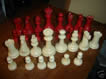 Cantonese Unusual Staunton Ivory Chess Set