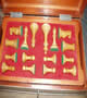Havana Ensemble from 1966 Chess Olympiad - Jaques White Pieces