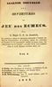 Jaenisch - Analyse Nouvelle Ouvertures Jeu Des Echecs - 1842