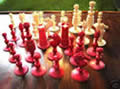 Antique Ivory Chess Set
