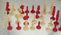 English Bone Chess Set