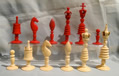 Tall Ivory Playing Set, late 18th century