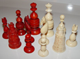 Washington Style Ivory Double-rook Set