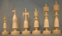 German Ivory Set - White Pieces