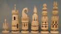 Spanish Pulpit Set - White Pieces