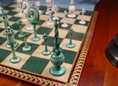 Turkish Style Set on Antique Leuchars Board