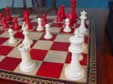 Anderssen - Staunton 1851:  Game 1, after Black's 23rd move