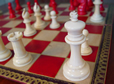 Anderssen - Staunton 1851:  Game 1, after White's 17th move