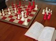 Anderssen - Staunton 1851:  Game 3 after White's 25th move
